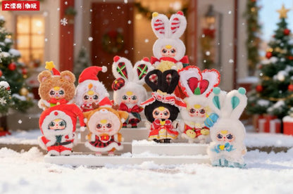 3歳のメリークリスマスのぬいぐるみ mr0633