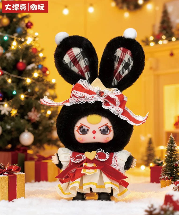 3歳のメリークリスマスのぬいぐるみ mr0633