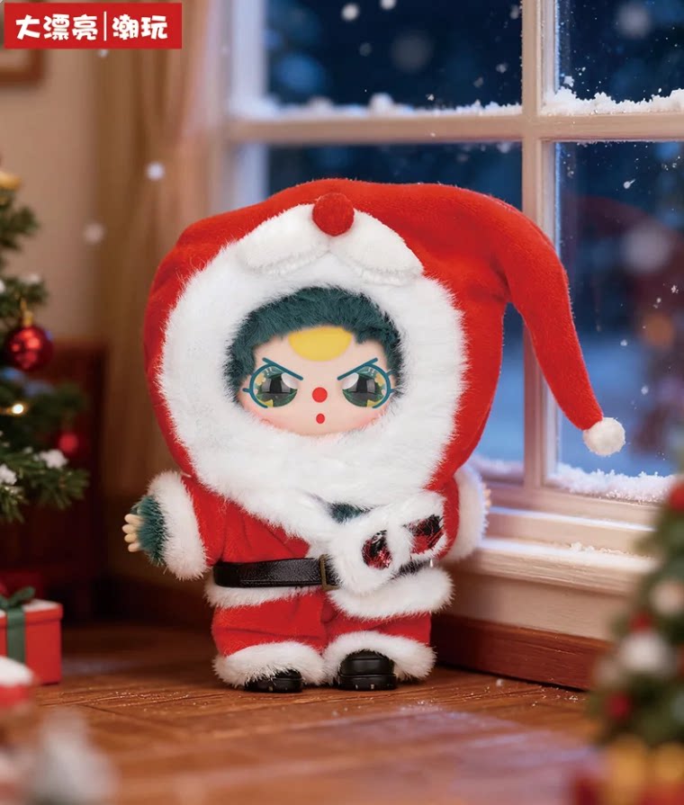 3歳のメリークリスマスのぬいぐるみ mr0633