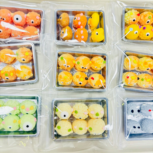 【F002】ミニ かわいい クリエイティブなモンスター、家庭やオフィス向けの装飾オーナメント、コレクションに最適でギフトにもおすすめ